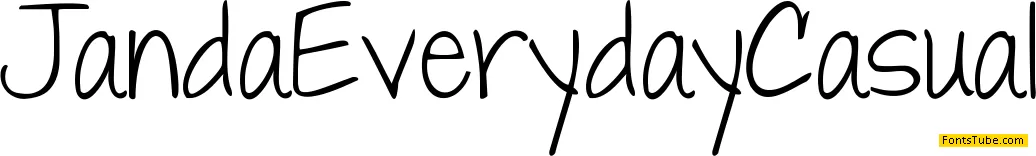 Janda Everyday Casual Font