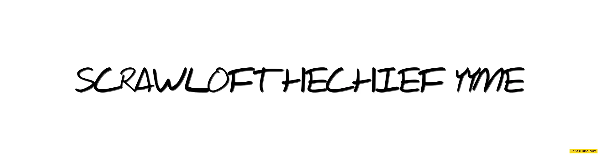 Scrawl Of The Chief
