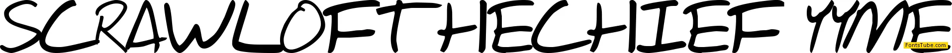 Scrawl Of The Chief