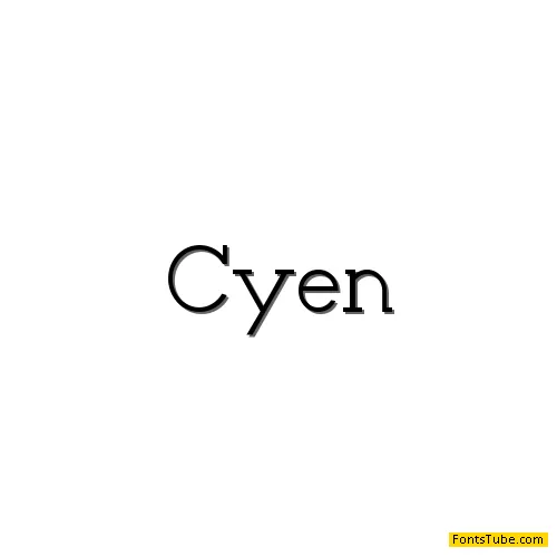 Cyen Font