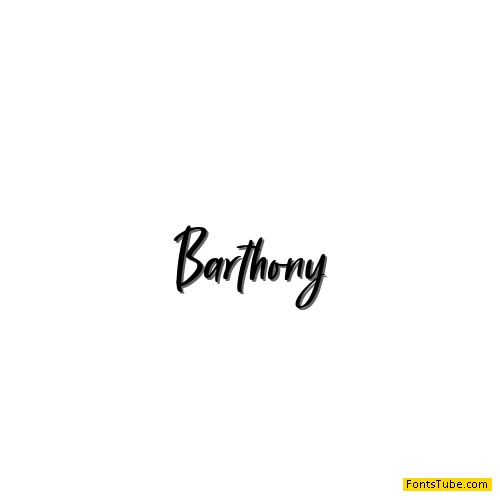 Barthony