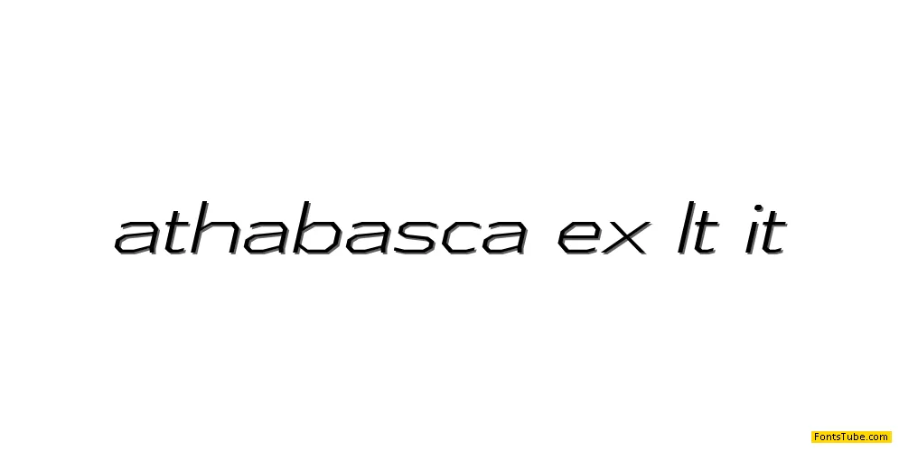 Athabasca Font Family