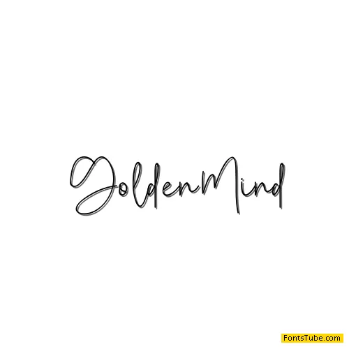 Golden Mind Font