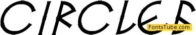 Circle Six Font