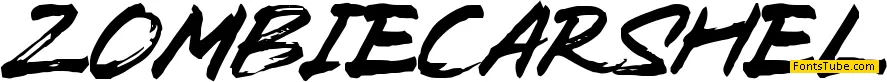 Zombie Carshel Font