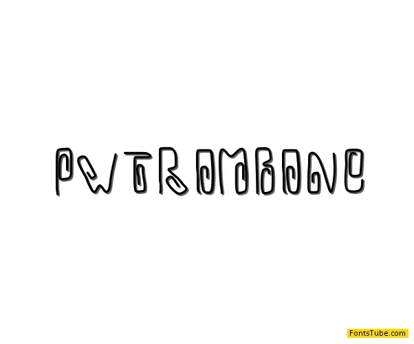 PWTrombone Font