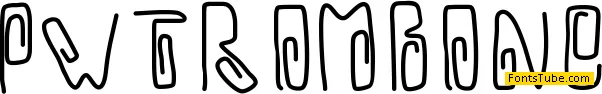 PWTrombone Font
