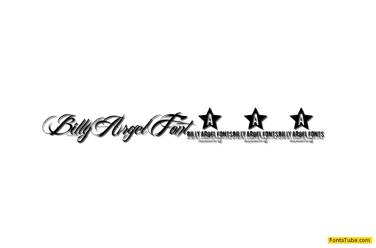 BILLY ARGEL FONT Font