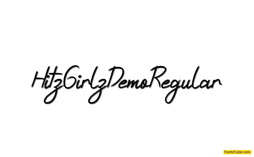 Hitz Girlz Demo Font