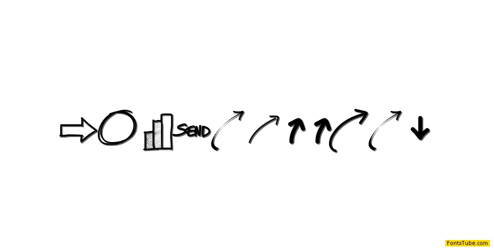 PWNewArrows Font