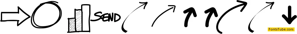 PWNewArrows Font