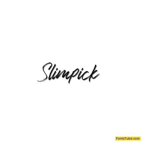 Slimpick Font