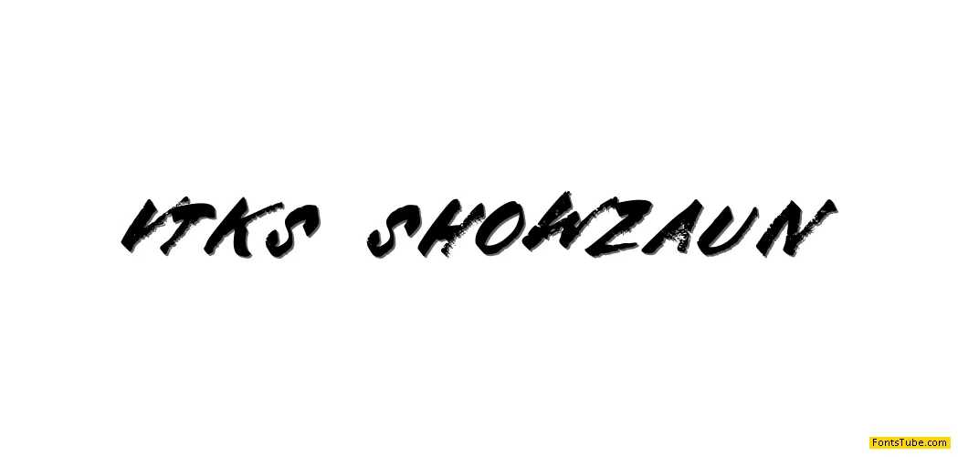 Vtks Showzaun Font