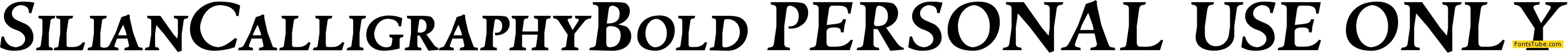 Silian Calligraphy