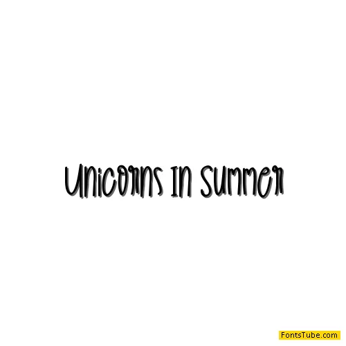 Unicorns In Summer
