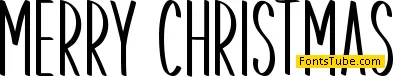 Merry Christmas Font