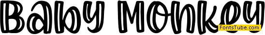 Baby Monkey Font