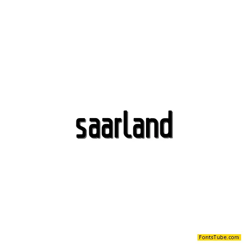Saarland Font