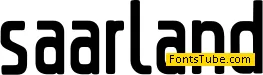Saarland Font
