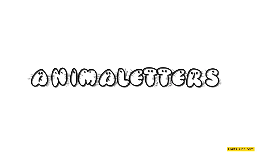 Animaletters Font