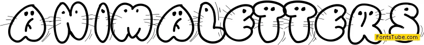 Animaletters Font