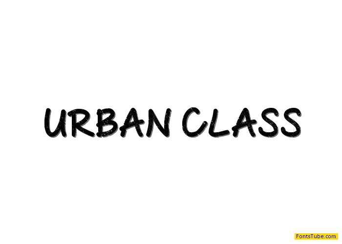 Urban Class Font