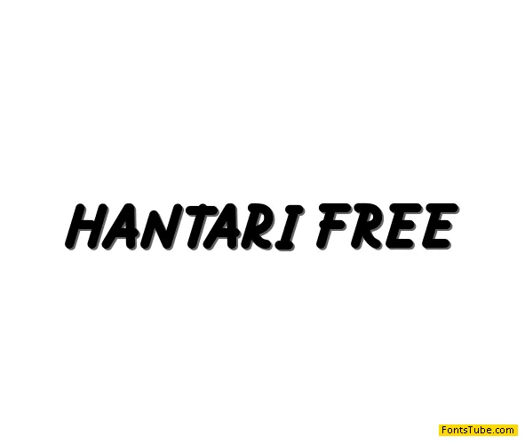 Hantari FREE Font