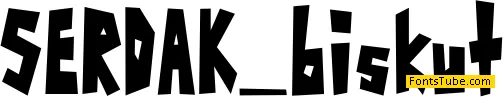 SERDAK_biskut Font