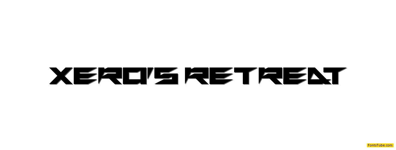 Xero's Retreat Font