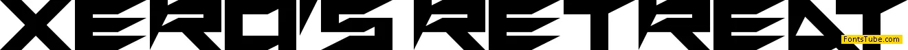 Xero's Retreat Font