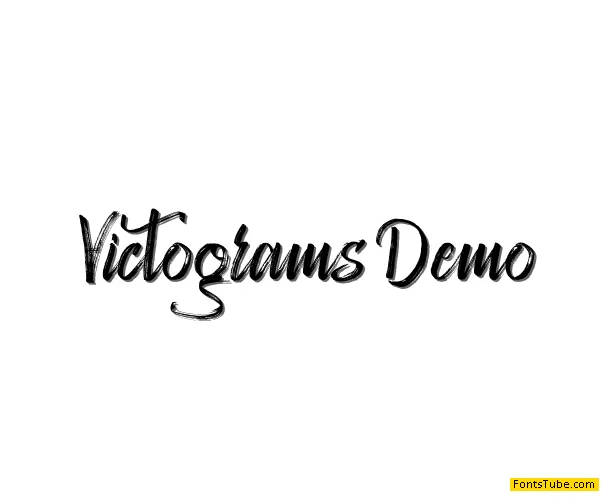 Victograms Demo Font