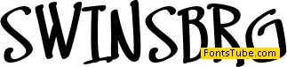 Swing Set BB Font