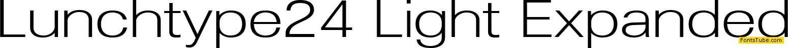 Lunchtype24 Font Family