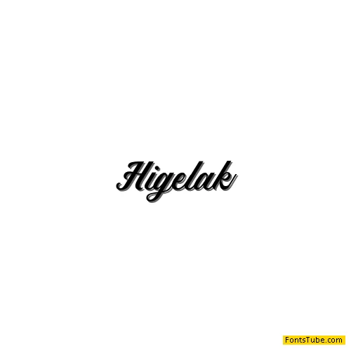 Higelak Font