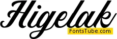 Higelak Font