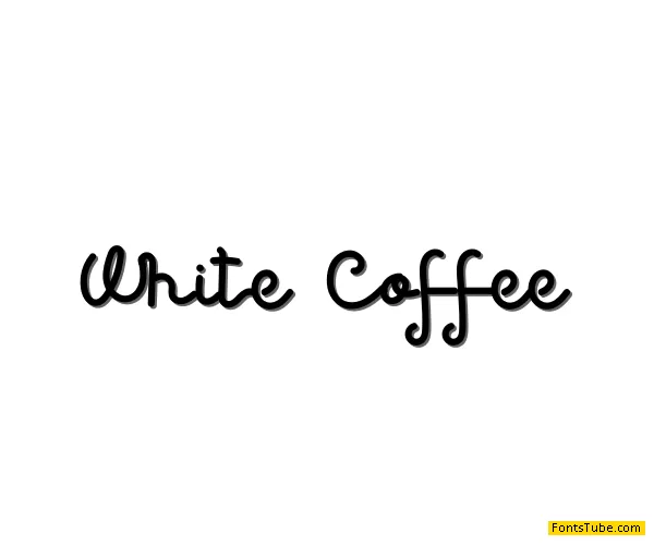 White Coffee