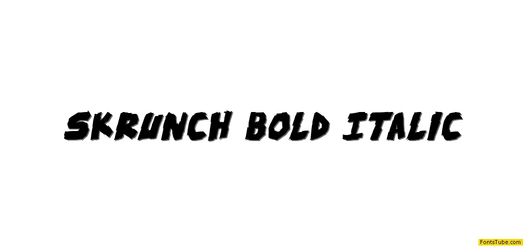 skrunch Font Family