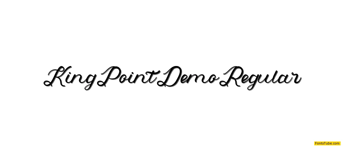 King Point Demo Font