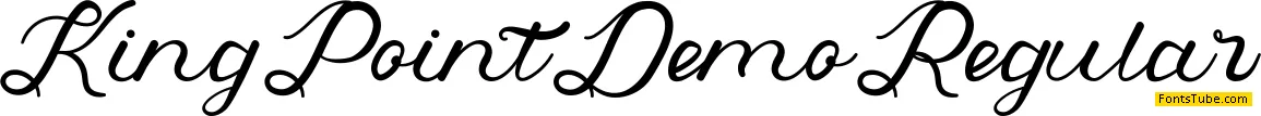 King Point Demo Font