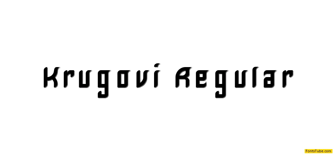 Krugovis Font Family