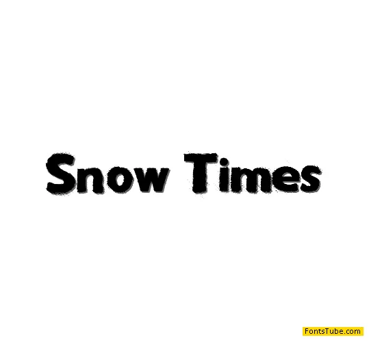Snow Times Font