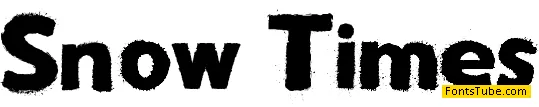 Snow Times Font