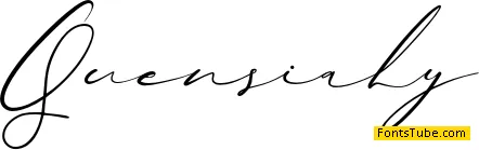 Quensialy Font