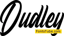 Dudley Font