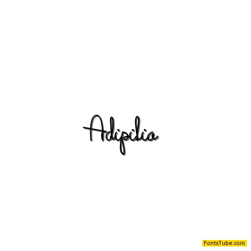 Adipilia Font