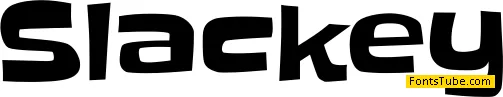 Slackey Font