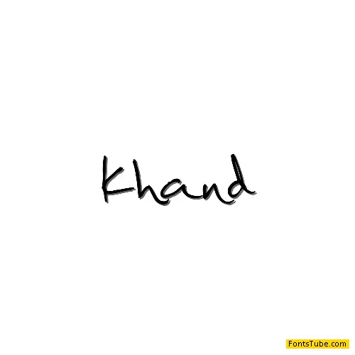 khand Font