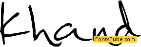 khand Font