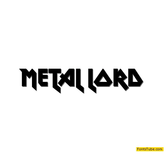 Metal Lord Font