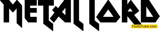 Metal Lord Font